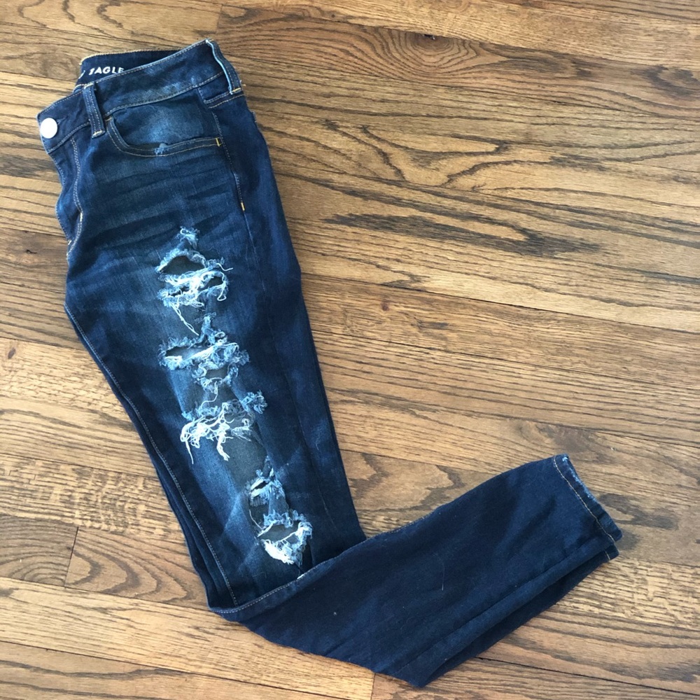 American Eagle Ripped Jeggings